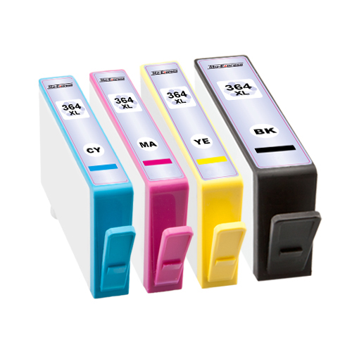 Inktcartridge / Alternatief multipack 2 x HP nr 364 xl inkt cartridge CMYBK | HP Deskjet 3070A/ 3520/ 3522/ 3524/ 4620/ 4622/ 2000/ 5510/ 5514/ 5515/