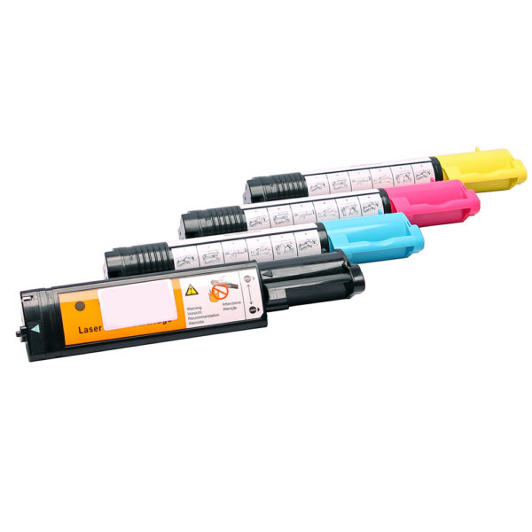 Toner cartridge / Alternatief voor Epson C1100 zwart, rood, geel, blauw | Epson Aculaser C1100N/ CX11NFCT