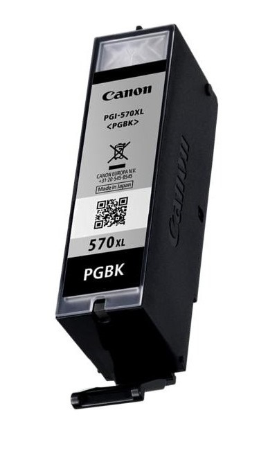 Canon PGI-570PGBK XL Inkt cartridges 1 stuk(s) Origineel Hoog (XL) rendement Zwart | Canon TS9050/ TS8051/ TS8052/ TS8053/ TS8050/ TS5055/ TS6052/ TS605