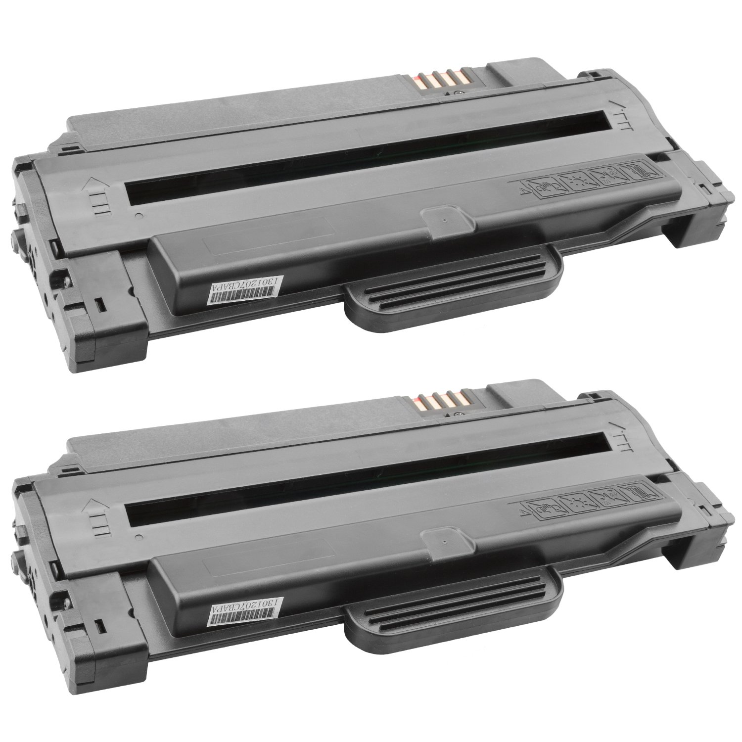 Print-Equipment Toner cartridge / Alternatief 2 x Dell  593-10961 zwart | Dell 1130/ 1130n/ 1133/ 1133n/ 1135n