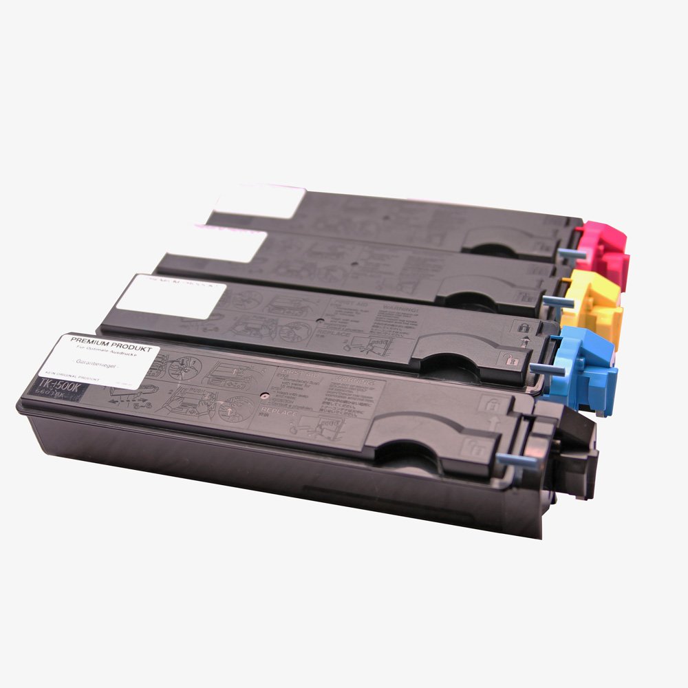 Print-Equipment Toner cartridge / Alternatief voordeel pakket Kyocera TK-510 zwart, geel, rood, blauw | Kyocera FS-C5020DTN/ FS-C5025N/ FS-C5030DTN