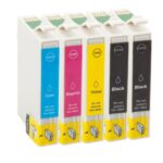 Print-Equipment Inkt cartridges / Alternatief Spaarset 5 Epson T0711 - T0714 (2xBK, 1xC,M)