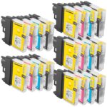 Brother LC-985 Black; Brother LC-985 Cyaan; Brother LC-985 Magenta; Brother LC-985 Yellow