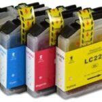 Brother LC-223 Zwart; Brother LC-223 Rood; Brother LC-223 Blauw; Brother LC-223 Geel