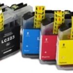 Brother LC-223 Zwart; Brother LC-223 Rood; Brother LC-223 Blauw; Brother LC-223 Geel