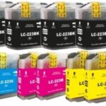 Brother LC-223 Zwart; Brother LC-223 Rood; Brother LC-223 Blauw; Brother LC-223 Geel
