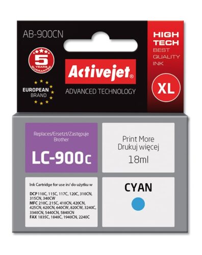 Brother LC900C Cyaan