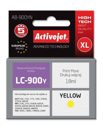 Brother LC900Y Yellow