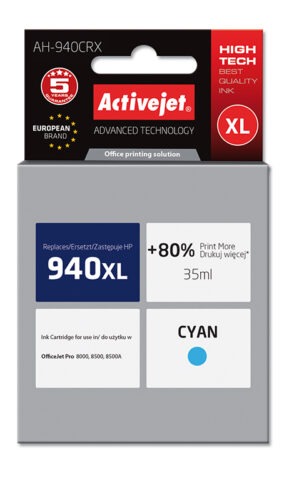 HP nr940XL Cyan C4907A