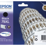 Epson Tower of Pisa Singlepack Black 79XL DURABrite Ultra Ink C13T79014010
