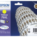 Epson Tower of Pisa Singlepack Yellow 79XL DURABrite Ultra Ink C13T79044010