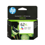 HP 62XL originele high-capacity drie-kleuren inktcartridge C2P07AE