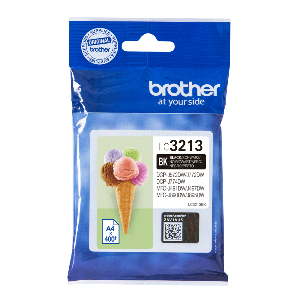 6fd446f4e07c29c74ffd9d7ff34d9f7100acc95d.jpg Brother LC3213BK inktcartridge 1 stuk(s) Origineel Zwart LC3213BK - Afbeelding 1
