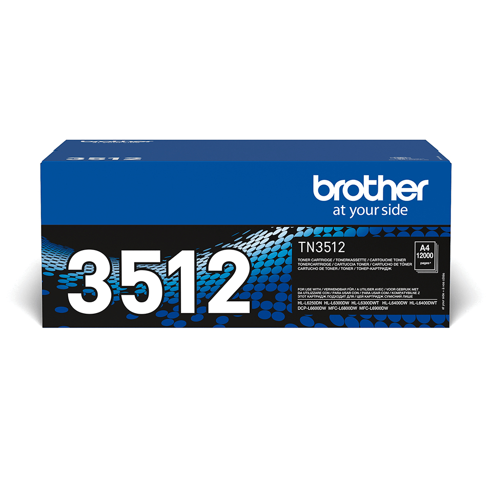 81b8805cec01c3bd78c5ae602fecda6f3020d7eb.jpg Brother TN-3512 tonercartridge 1 stuk(s) Origineel Zwart TN-3512 - Afbeelding 1