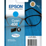 Epson Singlepack Cyan 408L DURABrite Ultra Ink C13T09K24010