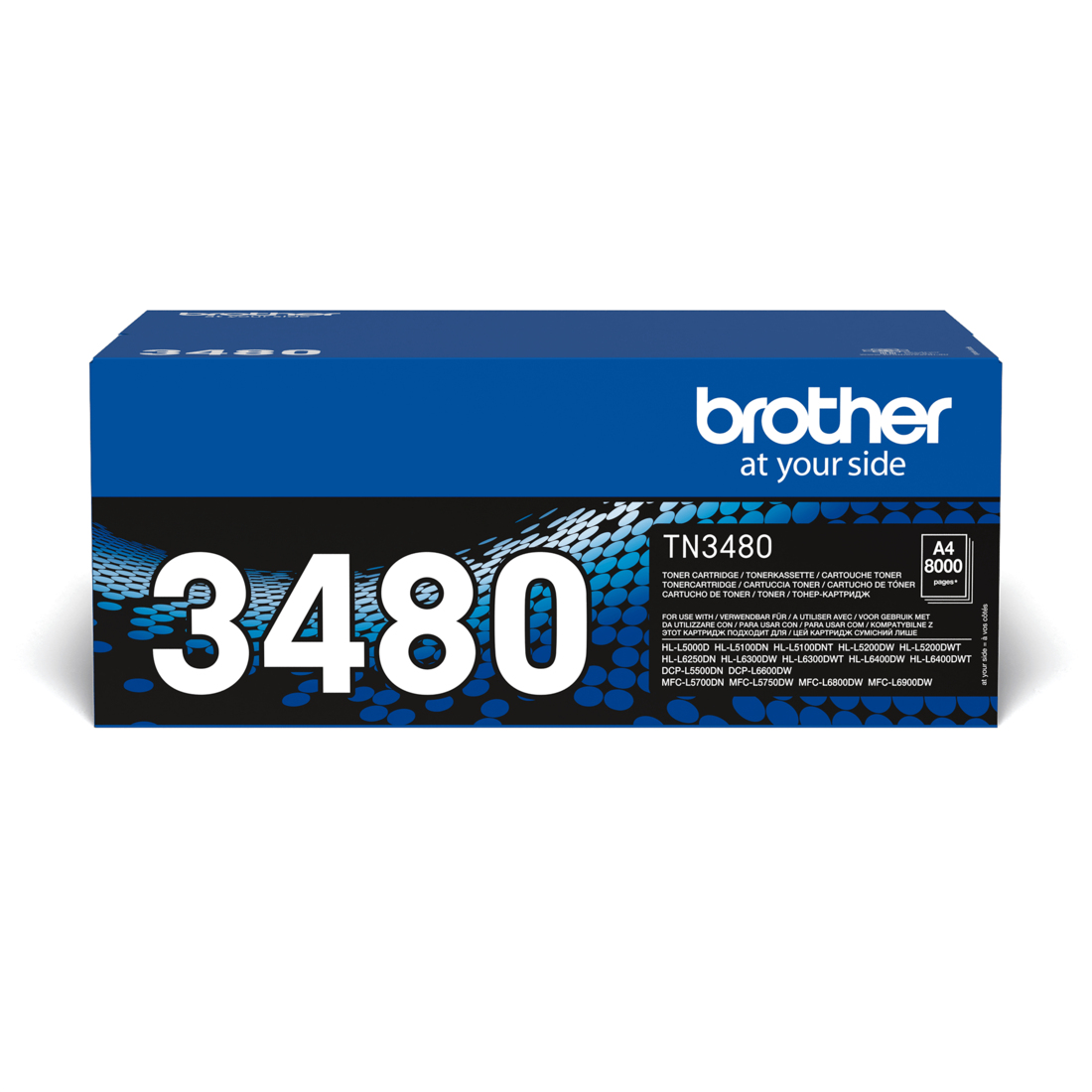 c06a0837e0116f940a00f5c30584aef83a4a5477.jpg Brother TN-3480 tonercartridge 1 stuk(s) Origineel Zwart TN-3480 - Afbeelding 1