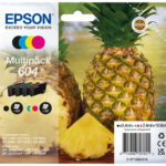Epson 604 inktcartridge 4 stuk(s) Origineel Normaal rendement Zwart, Cyaan, Magenta, Geel C13T10G64010