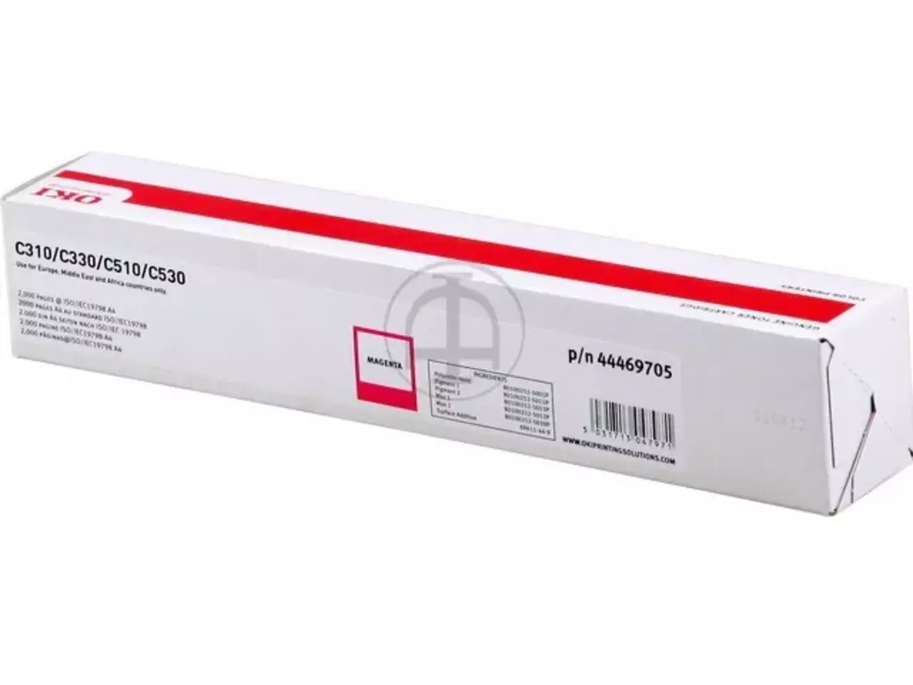 120044440381-1.webp 44469705 OKI C/MC Toner magenta 2000 pagina's - Afbeelding 1