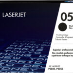 HP 05A originele zwarte LaserJet tonercartridge CE505A