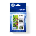 Brother LC422XLVAL inktcartridge 4 stuk(s) Origineel Zwart, Cyaan, Magenta, Geel LC422XLVAL