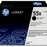 HP 55X originele high-capacity zwarte LaserJet tonercartridge CE255X