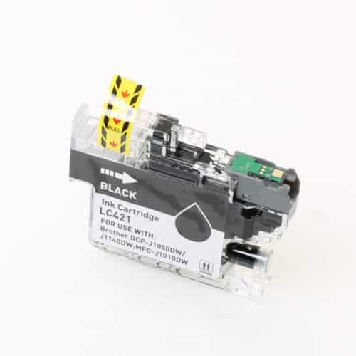Het alternatief voor Brother LC421BK inktcartridge 1 stuk(s) Zwart LC421BK