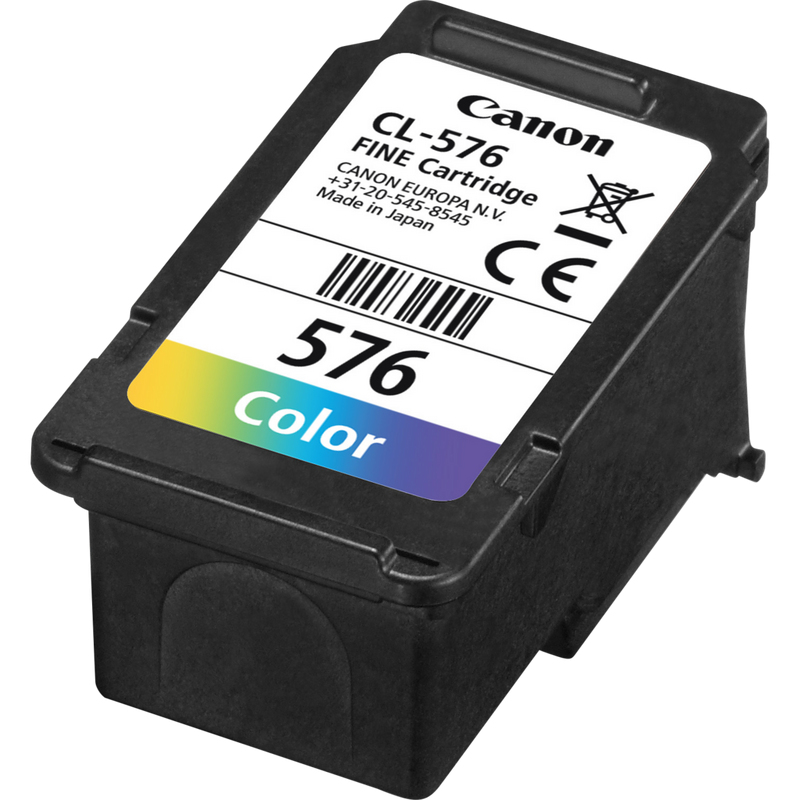 104854468_8057084597.jpg Canon CL-576 inktcartridge 1 stuk(s) Origineel Normaal rendement Cyaan, Magenta, Geel 5442C001 - Afbeelding 1