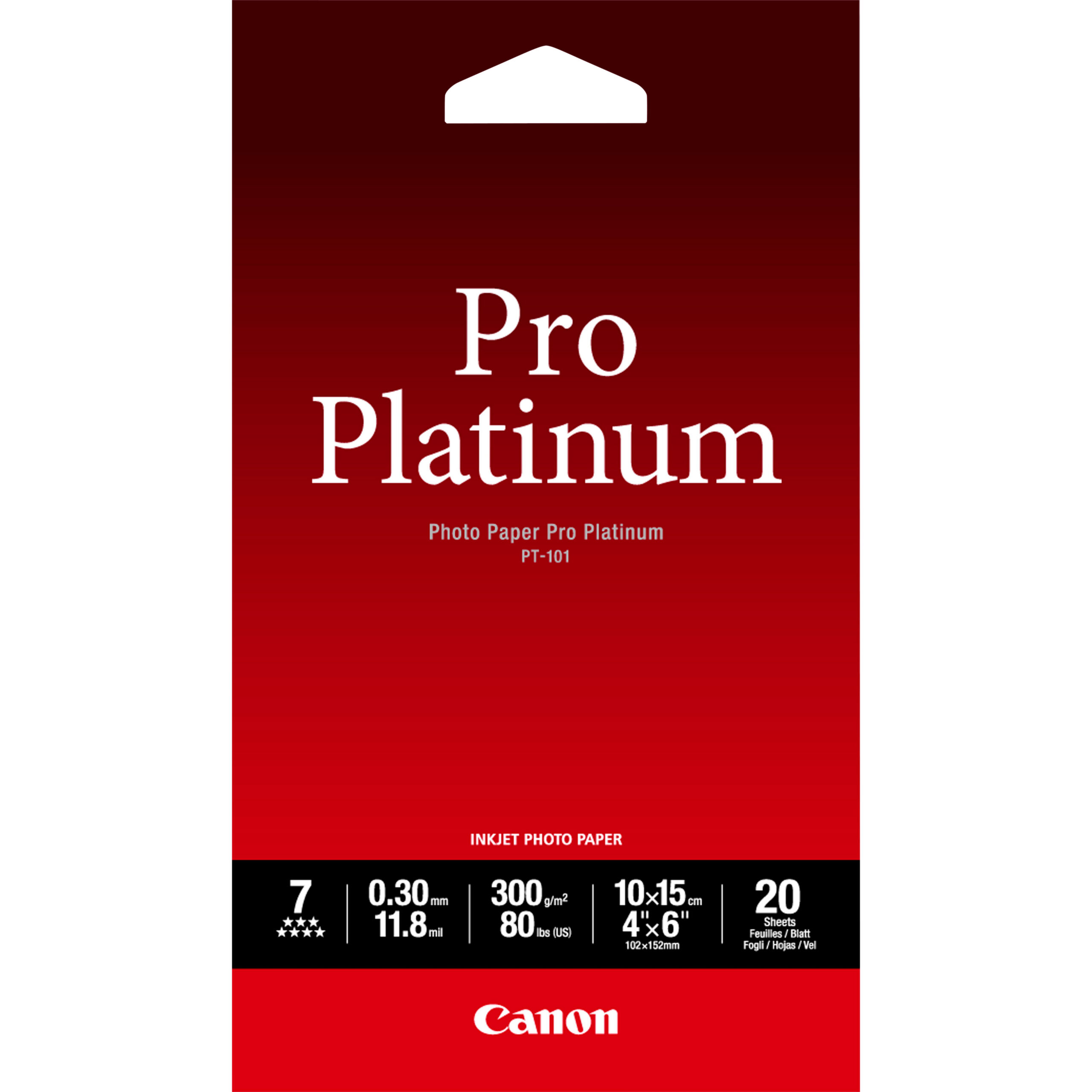 1686902_4950027211.jpg Canon 2768B013 pak fotopapier A6 Glans 2768B013 - Afbeelding 1