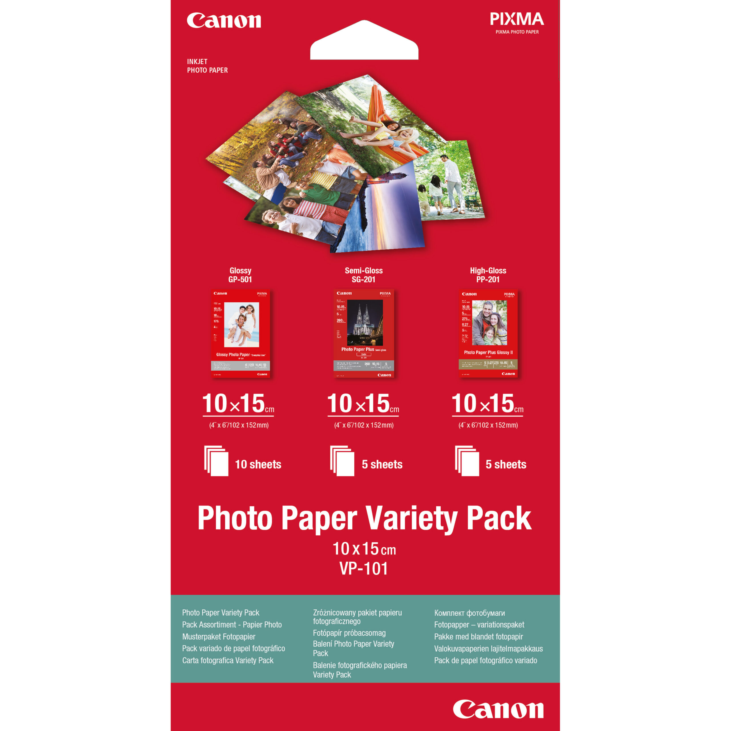 18139231_0535807074-1.jpg Canon 0775B078 pak fotopapier 0775B078 - Afbeelding 1