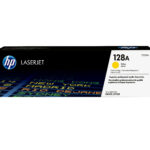 HP 128A originele gele LaserJet tonercartridge CE322A