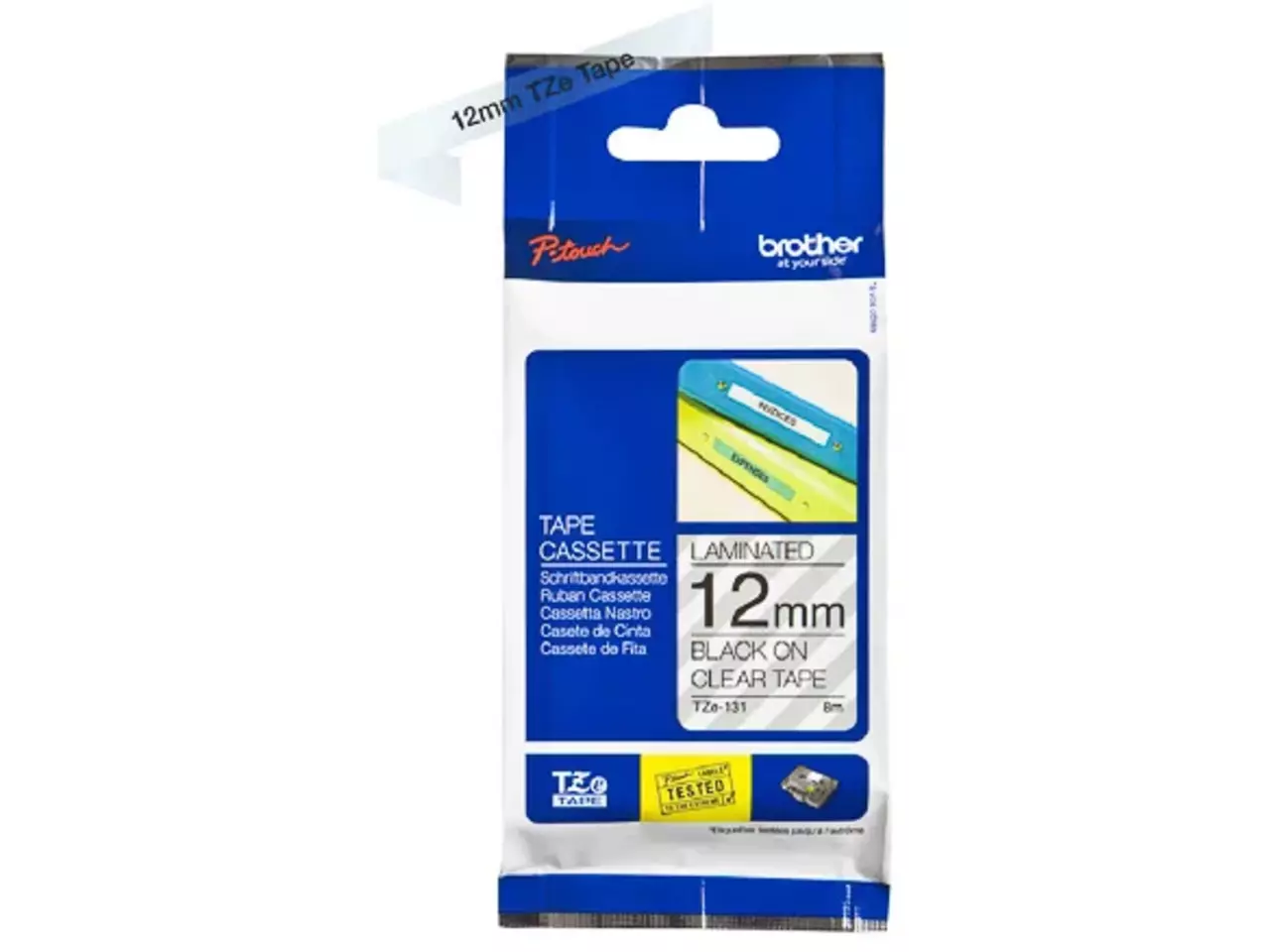 914005440625.webp Brother TZE-S131 labelprinter-tape TZ TZE-131 - Afbeelding 1