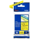 Brother TZE-631 labelprinter-tape Zwart op geel TZE-631
