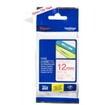 Brother TZE-232 labelprinter-tape Rood op wit TZE-232