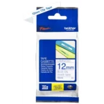 Brother TZE-233 labelprinter-tape Blauw op wit TZE-233
