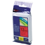 Brother TZE-431 labelprinter-tape Zwart op rood TZE-431