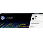 HP 128A originele zwarte LaserJet tonercartridge CE320A