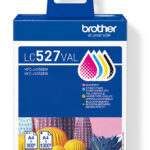 Brother LC527VAL inktcartridge 4 stuk(s) Origineel Zwart, Cyaan, Magenta, Geel LC527VAL