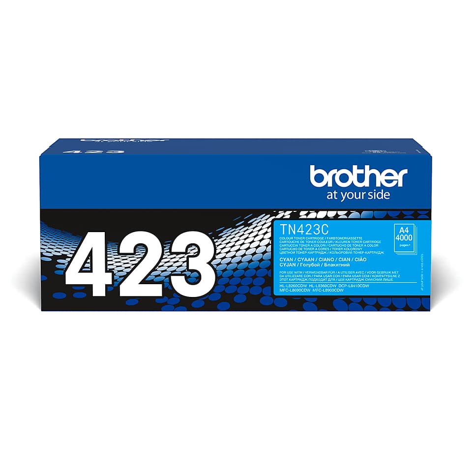 fe94e7975936b89d8c08f2da54d4075374fc9918.jpg Brother TN-423C tonercartridge 1 stuk(s) Origineel Cyaan TN-423C - Afbeelding 1