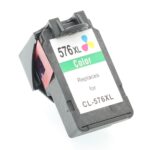 Het alternatief voor Canon CL-576XL inktcartridge 1 stuk(s) Hoog (XL) rendement Magenta, Geel, Cyaan 5441C001