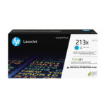 HP 213X originele high-capacity LaserJet-tonercartridge, cyaan W2131X