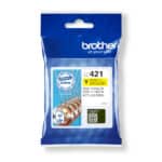 Brother LC-421Y inktcartridge 1 stuk(s) Origineel Geel LC421Y