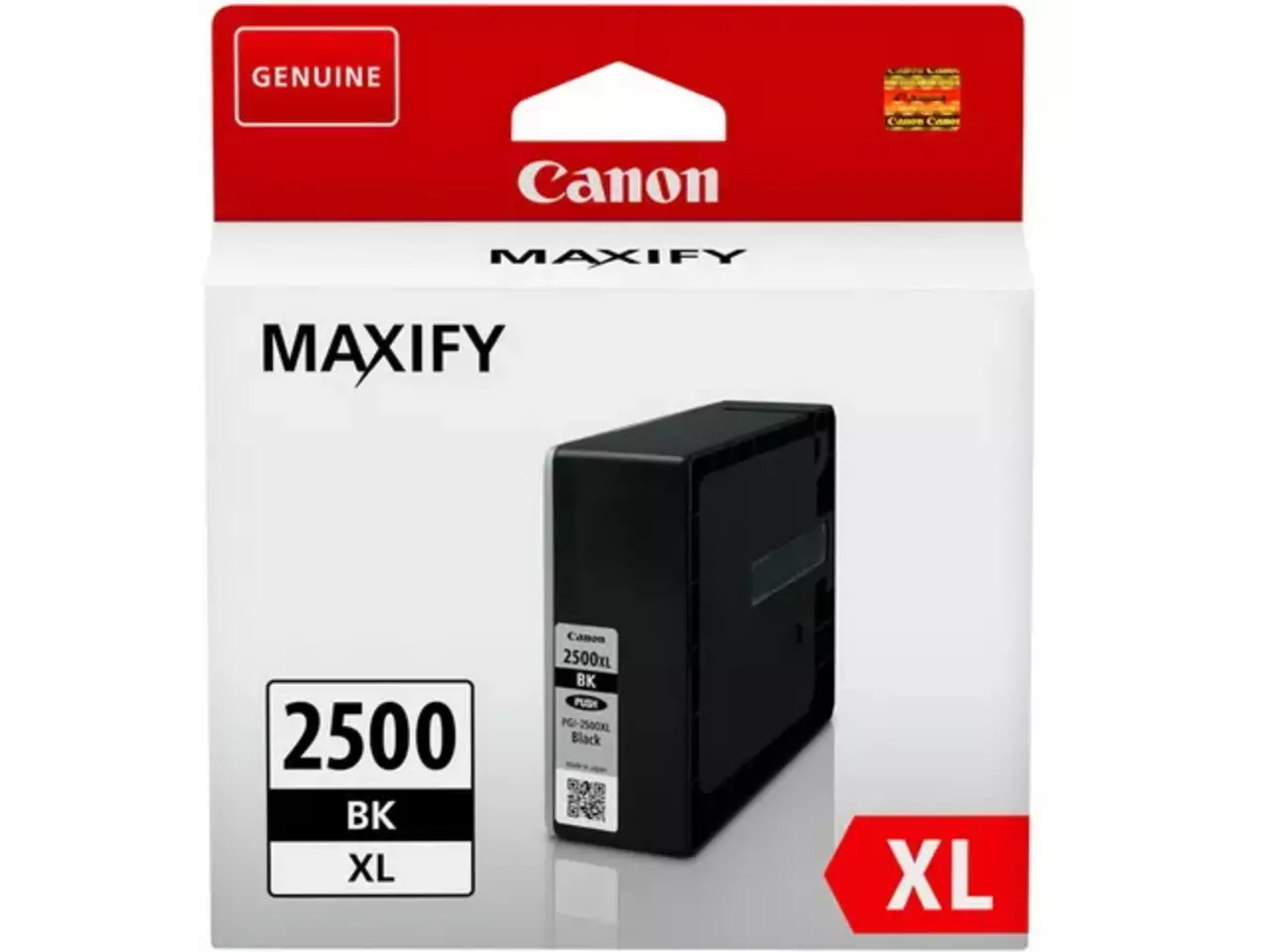 Canon 9254B001 inktcartridge origineel zwart, 1 stuk(s) Canon 9254B001 (PGI-2500) is een zwarte pigmentinktcartridge met een hoge opbrengst tot 2500 pagina’s, ideaal voor scherp en professioneel printwerk.