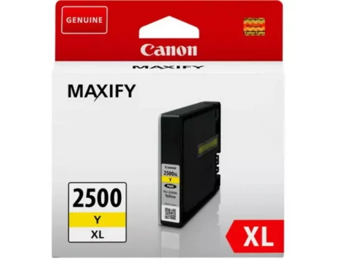 De Canon 9267B001 (PGI-2500) gele inktcartridge levert duurzame pigmentinkt en een hoge paginaopbrengst van 1520 pagina’s. Deze cartridge is geschikt