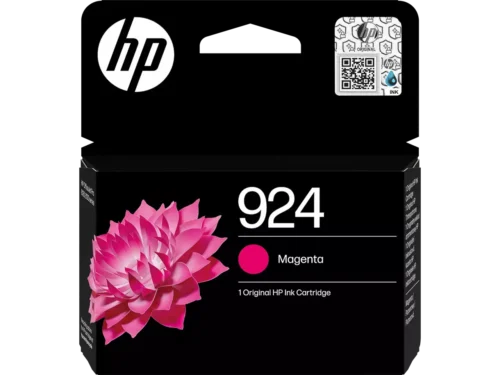 De HP 924 originele magenta inktcartridge levert scherpe, levendige kleurafdrukken en is ideaal voor dagelijks gebruik met een opbrengst tot