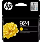 De HP 924 originele gele inktcartridge levert scherpe, levendige afdrukken en is geschikt voor dagelijks gebruik met een paginaopbrengst tot