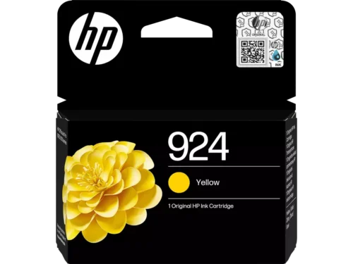 De HP 924 originele gele inktcartridge levert scherpe, levendige afdrukken en is geschikt voor dagelijks gebruik met een paginaopbrengst tot