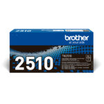 De Brother TN-2510 is een zwarte tonercartridge met een opbrengst tot 1200 pagina’s, geschikt voor een breed scala aan Brother