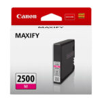Canon 9302B001 (PGI-2500) is een magenta inktcartridge op pigmentbasis met een inhoud van 9,6 ml, geschikt voor diverse Canon MAXIFY-printers.