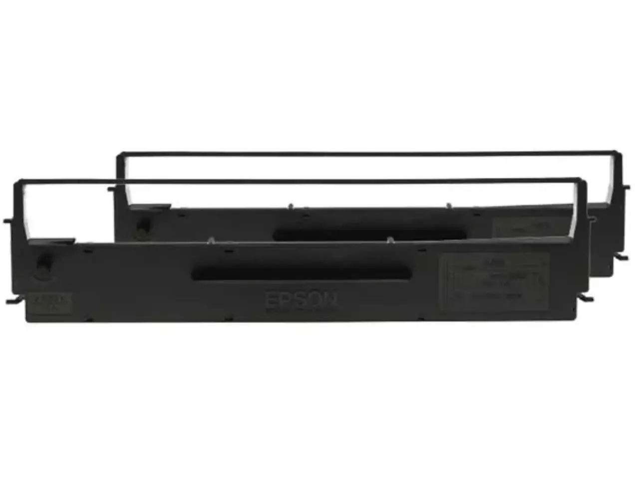 110015440107.webp C13S015646 EPSON LQ350 Lint (2) zwart 2x2,5miljoen-teken Nylon - Afbeelding 1