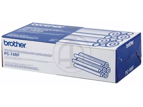 Brother PC-74RF is een betrouwbaar faxlint voor diverse Brother-faxapparaten en levert tot 144 pagina’s scherpe zwarte afdrukken. Ideaal voor wie